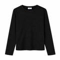 Cinched Oversized Tee - Black