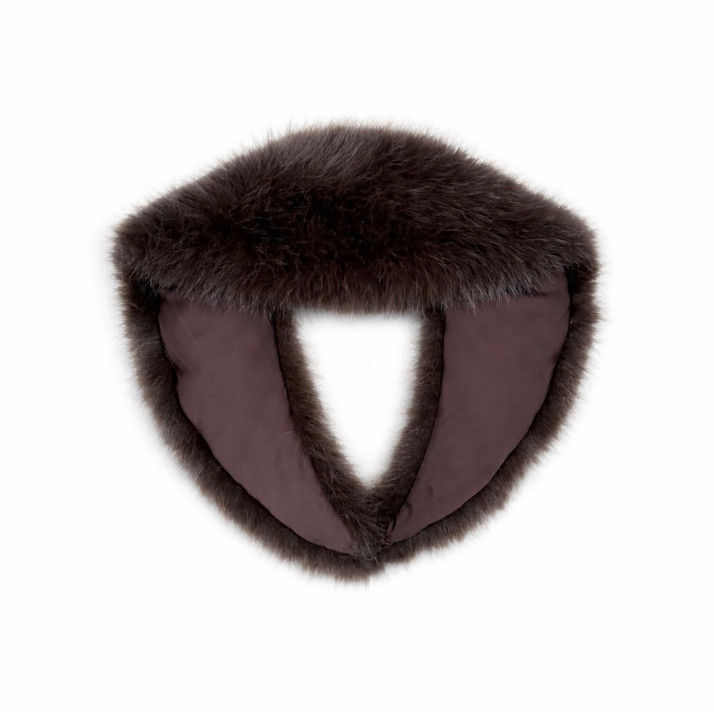 Faux Fur Collar & Cuffs