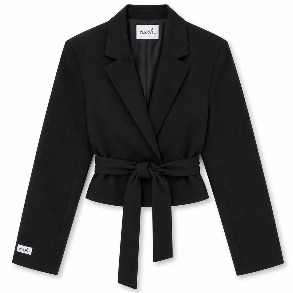 Cropped Blazer Jacket 028
