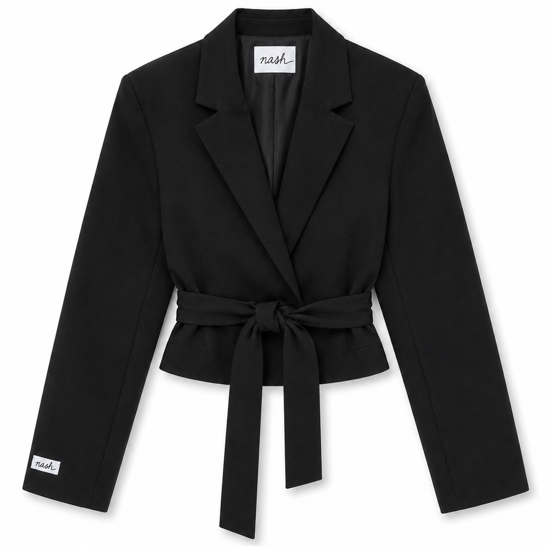 Cropped Blazer Jacket 028