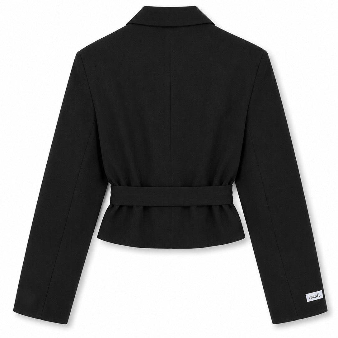Cropped Blazer Jacket 028