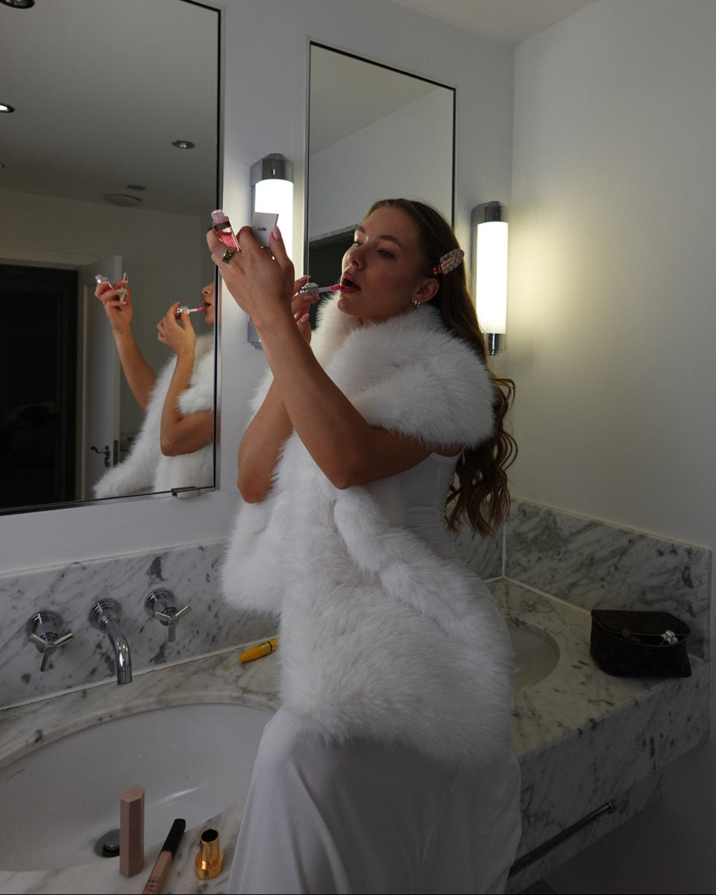 Faux Fur Scarf