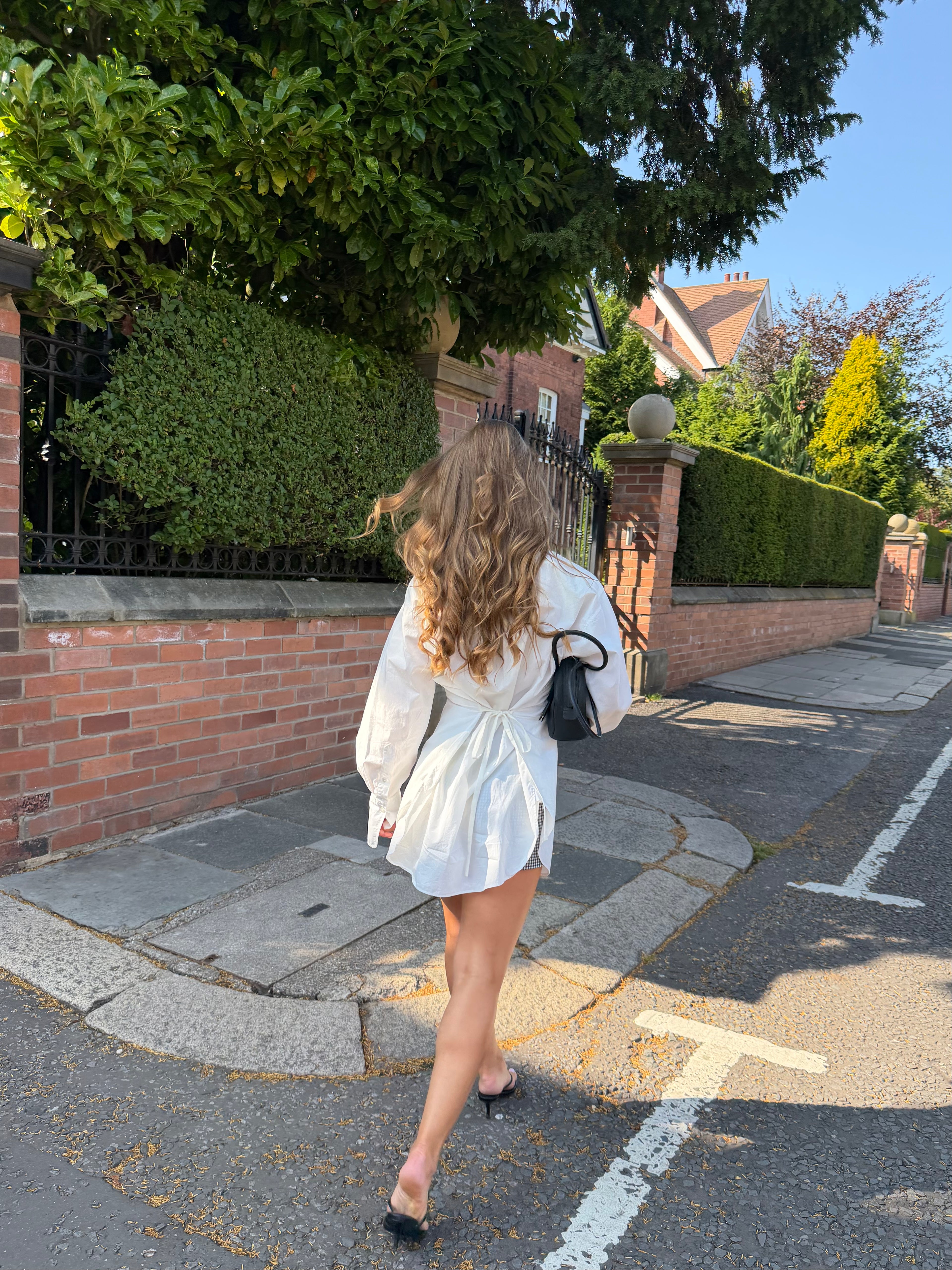 Cinched Oversized Shirt 016