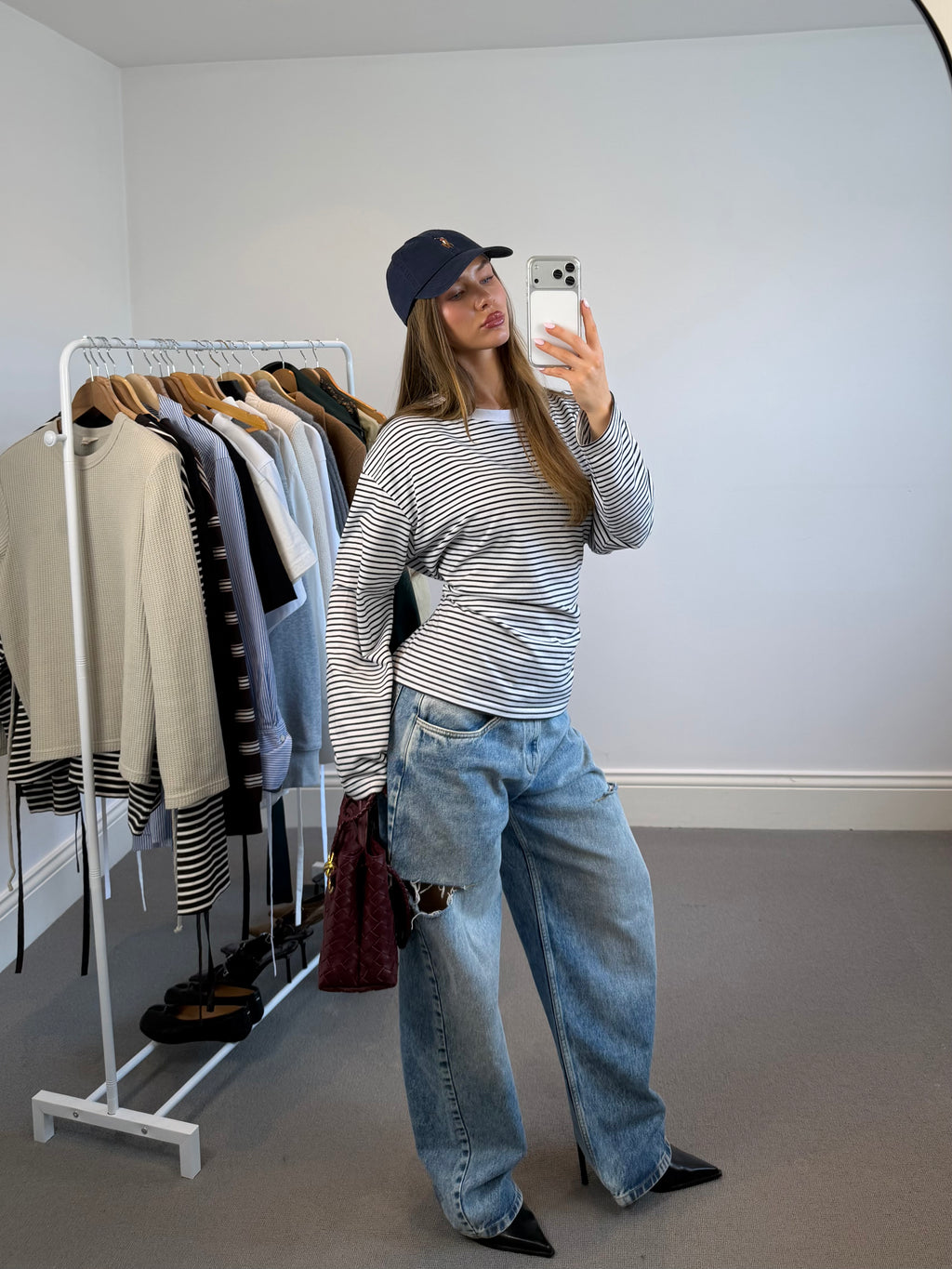 Long Sleeve T-Shirt - Striped