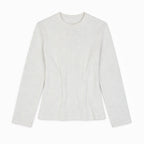 Waffle Long Sleeve T-shirt - Mint Green