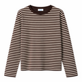 Striped Long Sleeve - Brown