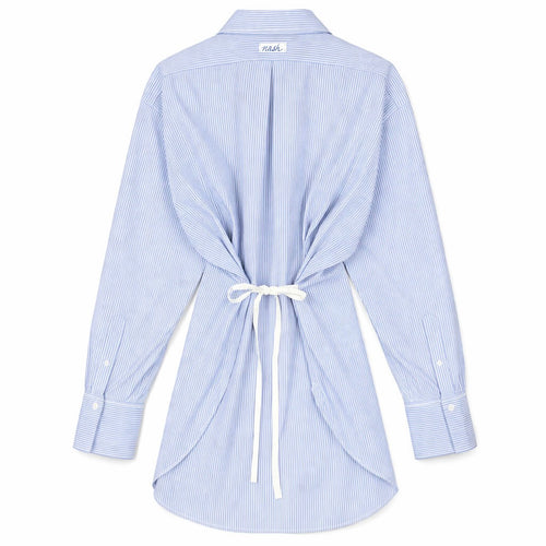 Cinched Oversized Shirt 02