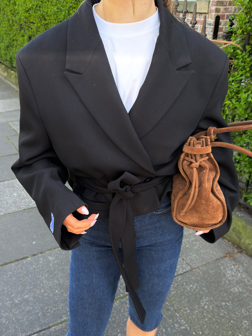 Cropped Blazer Jacket 028